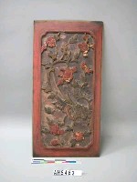 藏品(彩繪木雕版)的圖片